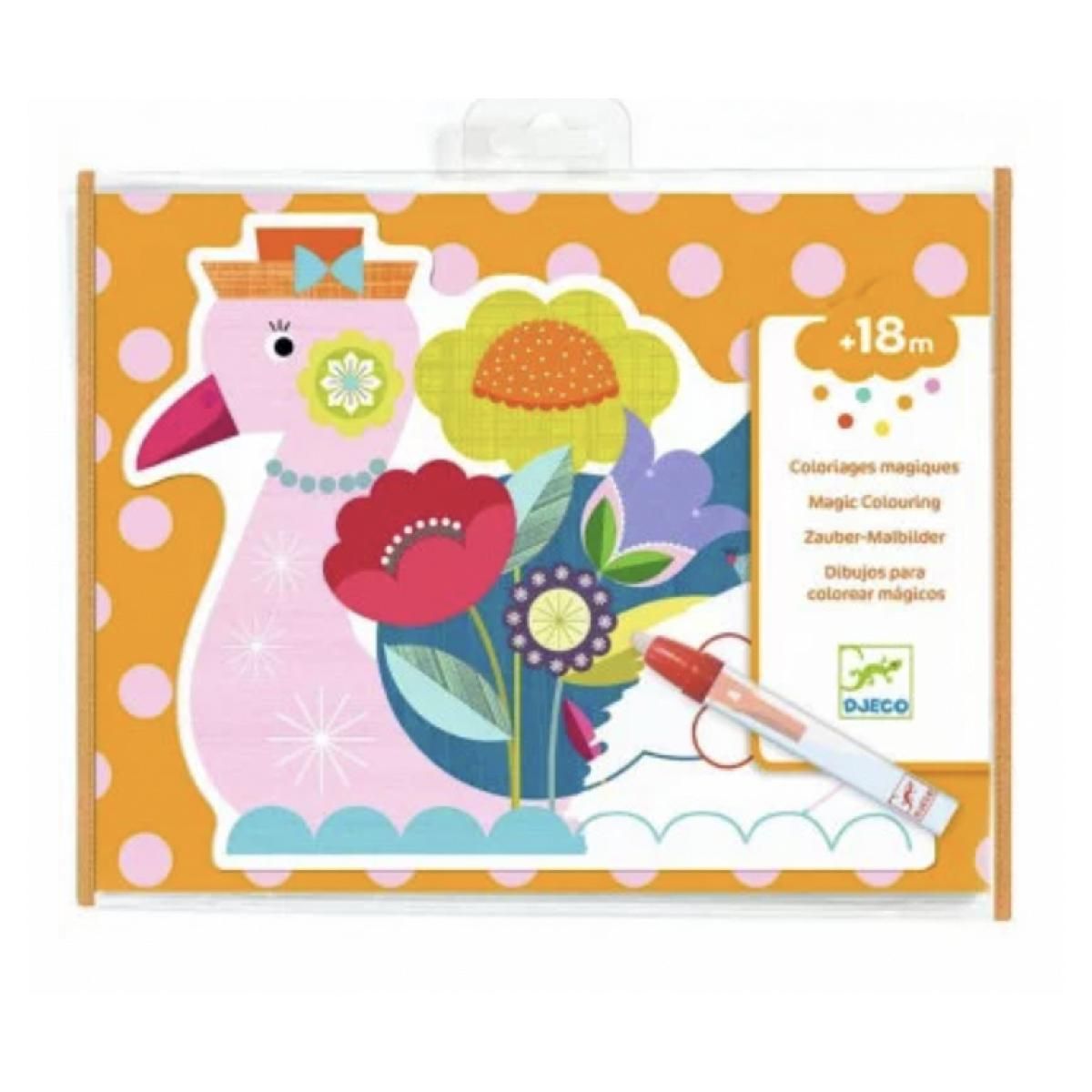 Djeco Coloriage magique a l eau animalo-len