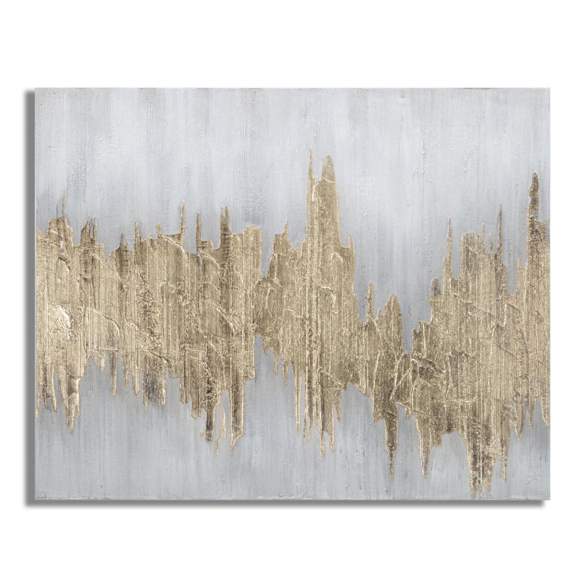 Paris Prix Toile peinture déco  goldage  80x100cm multicolore