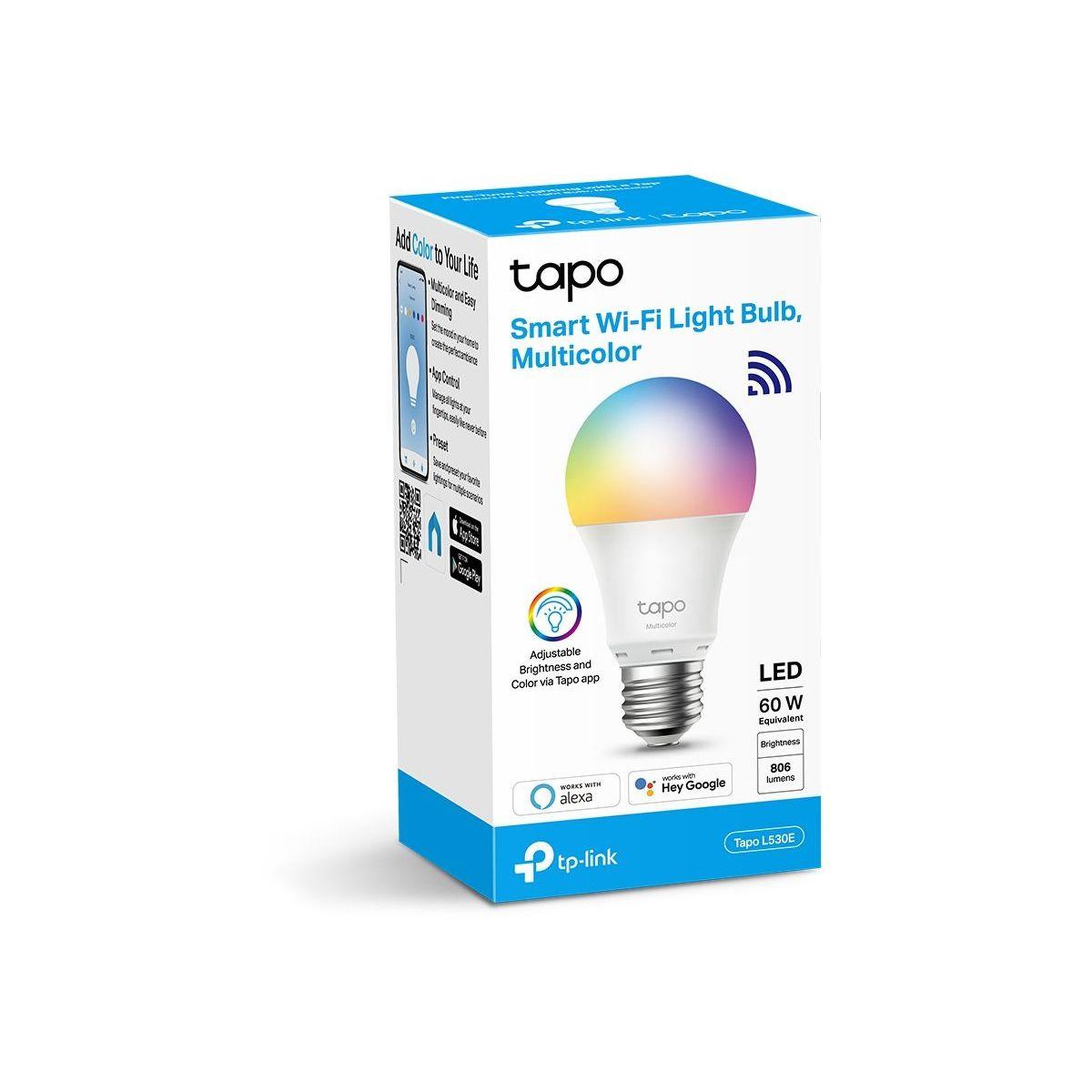 Voir la diapositive 2 : TP-LINK Ampoule LED connectée connectée Tapo L530E
