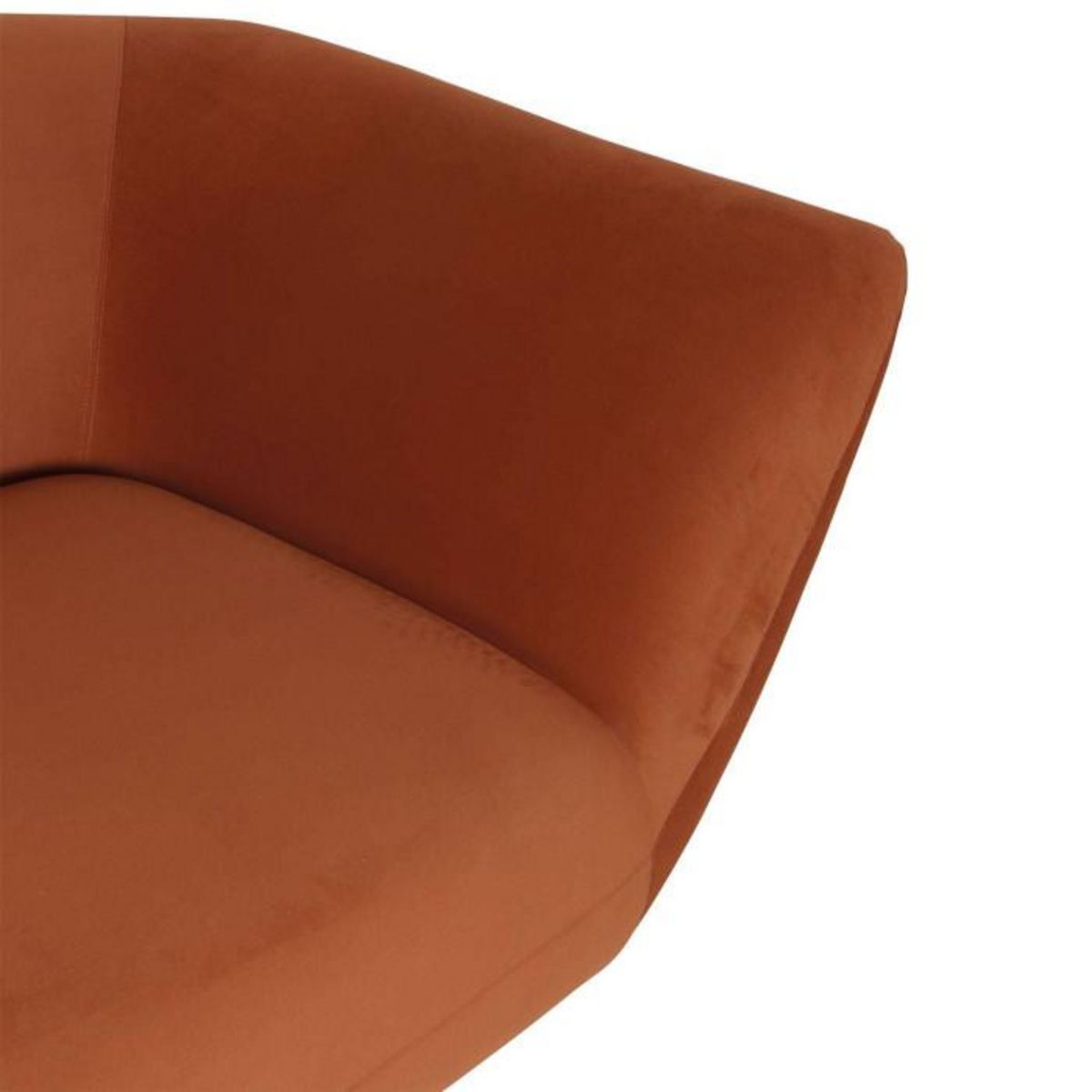 Paris Prix Canapé Design 3 Places  Estelle  240cm Terracotta