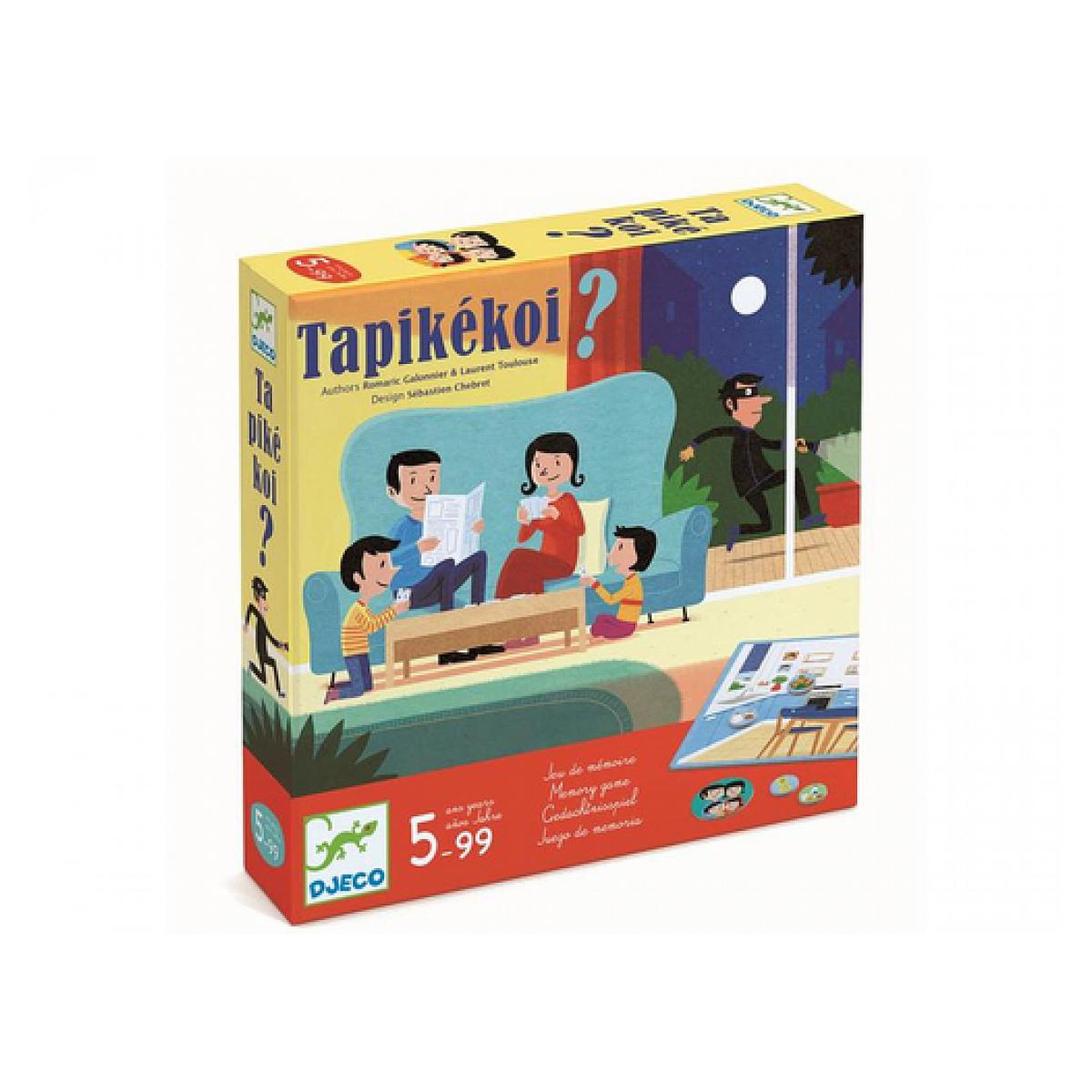 Djeco Tapikékoi Jeu de société Apprentissage