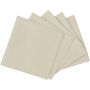Voir la diapositive 2 : VIDAXL Serviettes de table 10 pcs Creme 50x50 cm