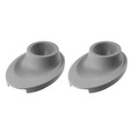 Fackelmann Lot de 2 coquetiers Fackelmann Nature