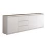 Voir la diapositive 1 : Buffet L220cm, 3 portes 3 tiroirs GENOVA