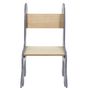 Voir la diapositive 2 : Paris Prix Chaise Enfant Design  Dino  60cm Gris & Naturel