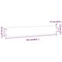 Voir la diapositive 6 : VIDAXL Bordures pelouse 10pcs vert olive 15x103cm acier lamine a froid