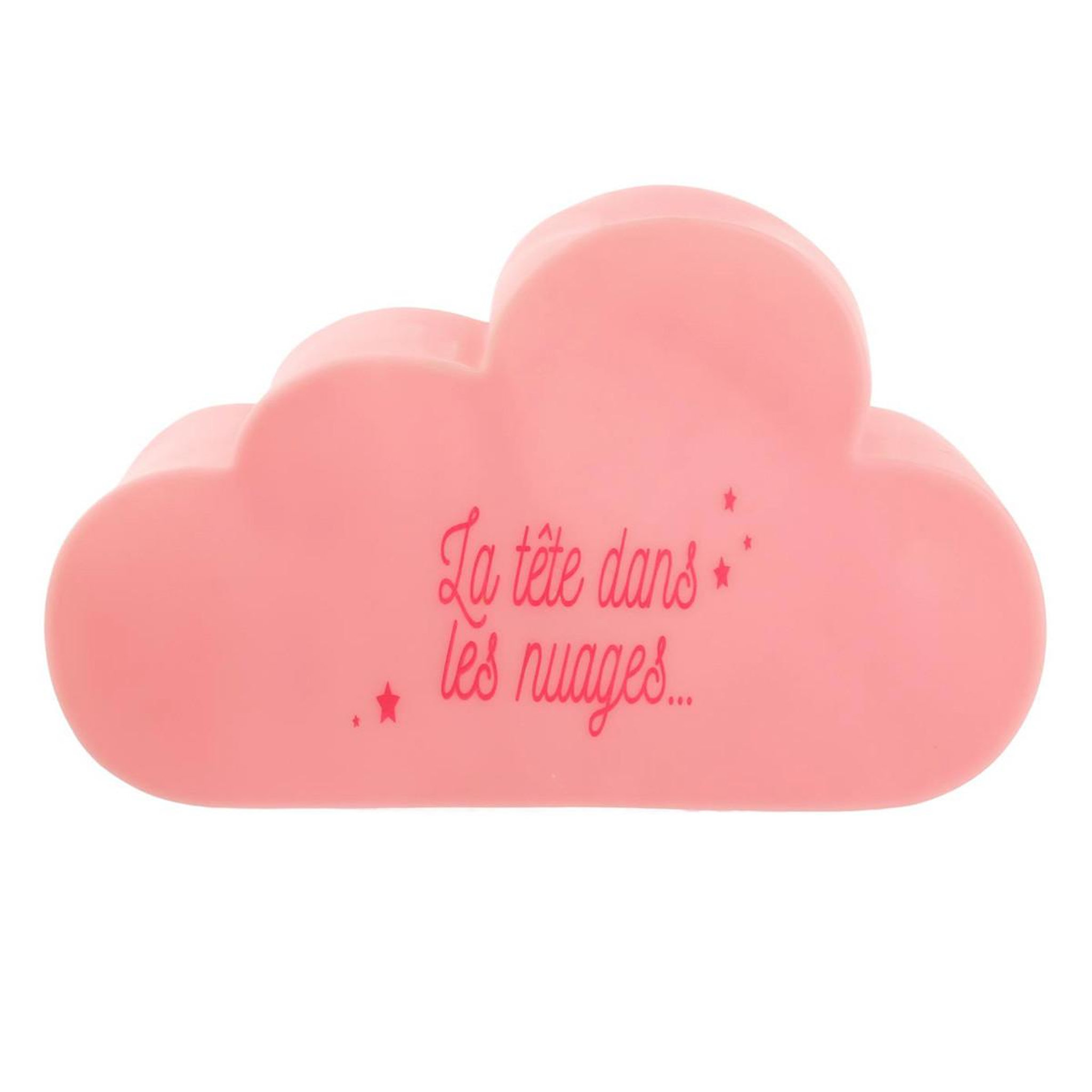 Voir la diapositive 1 : Paris Prix Veilleuse Enfant à Poser  Nuage  25cm Rose