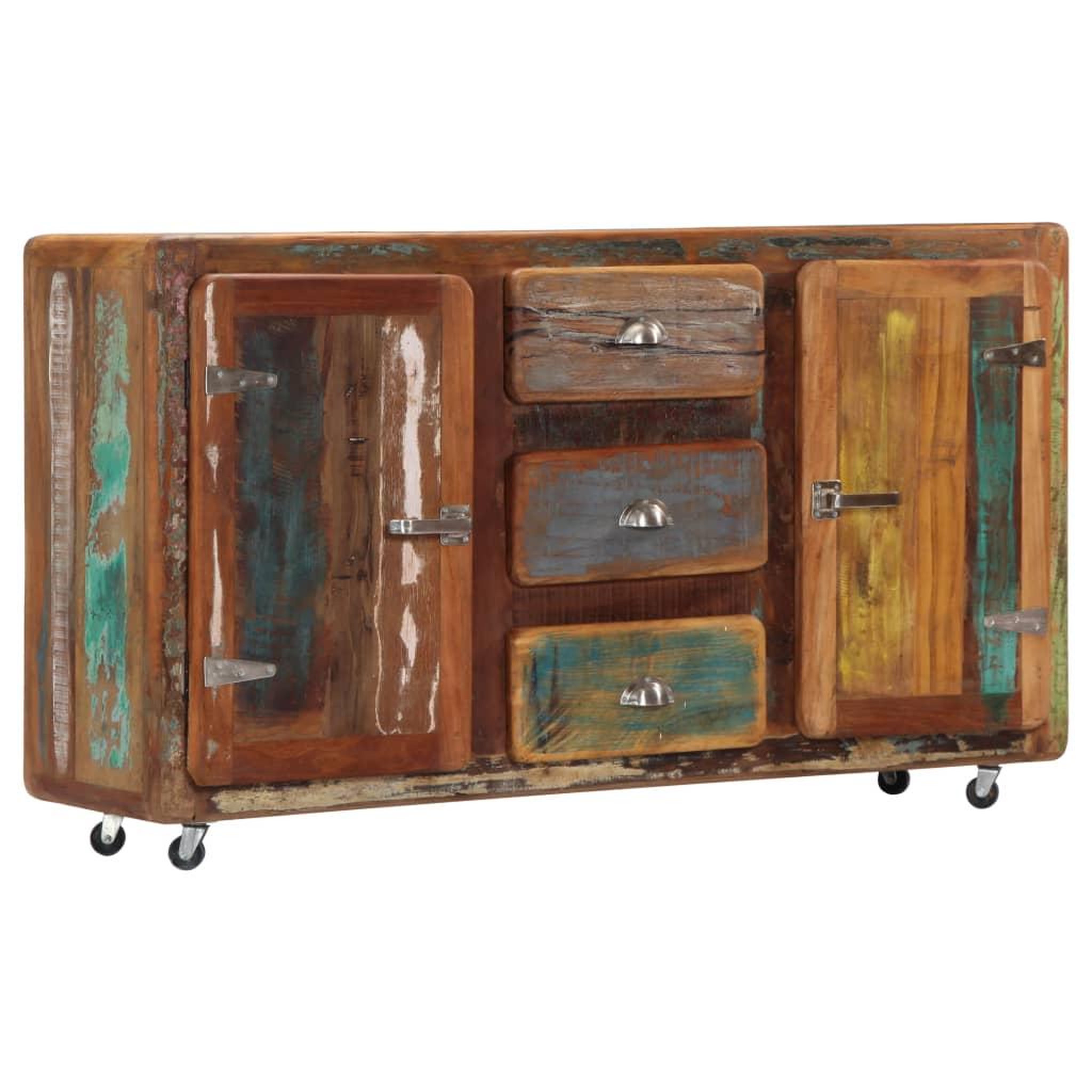 Voir la diapositive 1 : VIDAXL Buffet 150x43x86 cm Bois de recuperation massif
