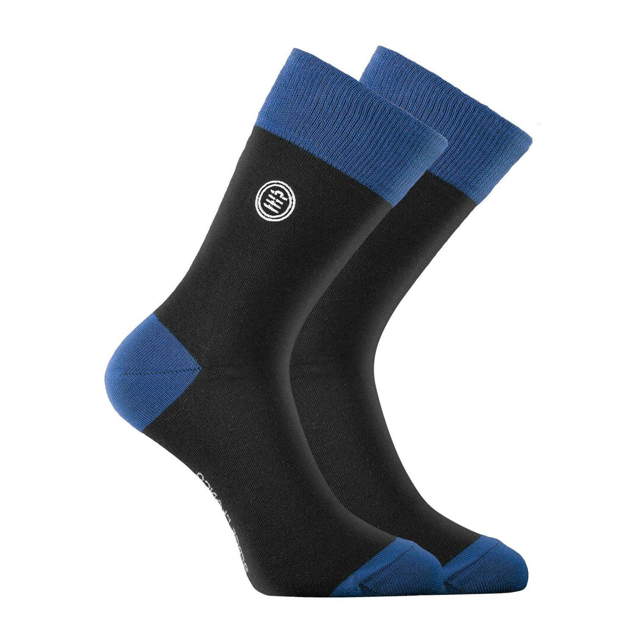 Voir la diapositive 4 : SERGE BLANCO Lot de 6 paires de chaussettes de ville Town AD