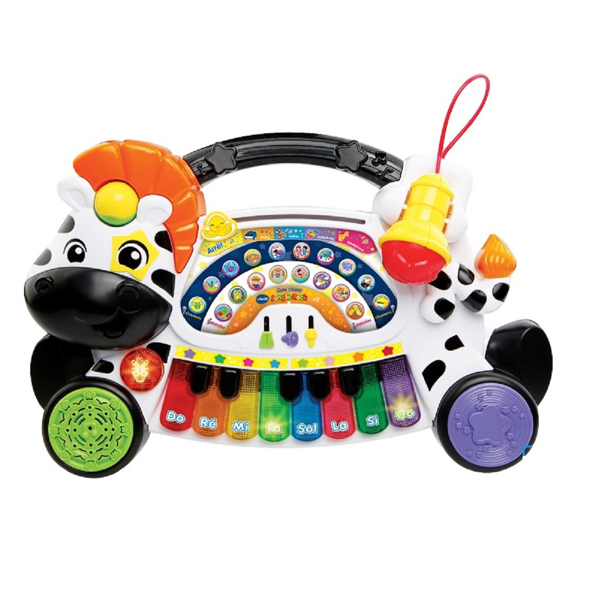 VTECH Mon piano zèbre jungle rock interactif 