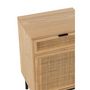 Voir la diapositive 6 : Paris Prix Table de Chevet Cannage  Kory  70cm Naturel