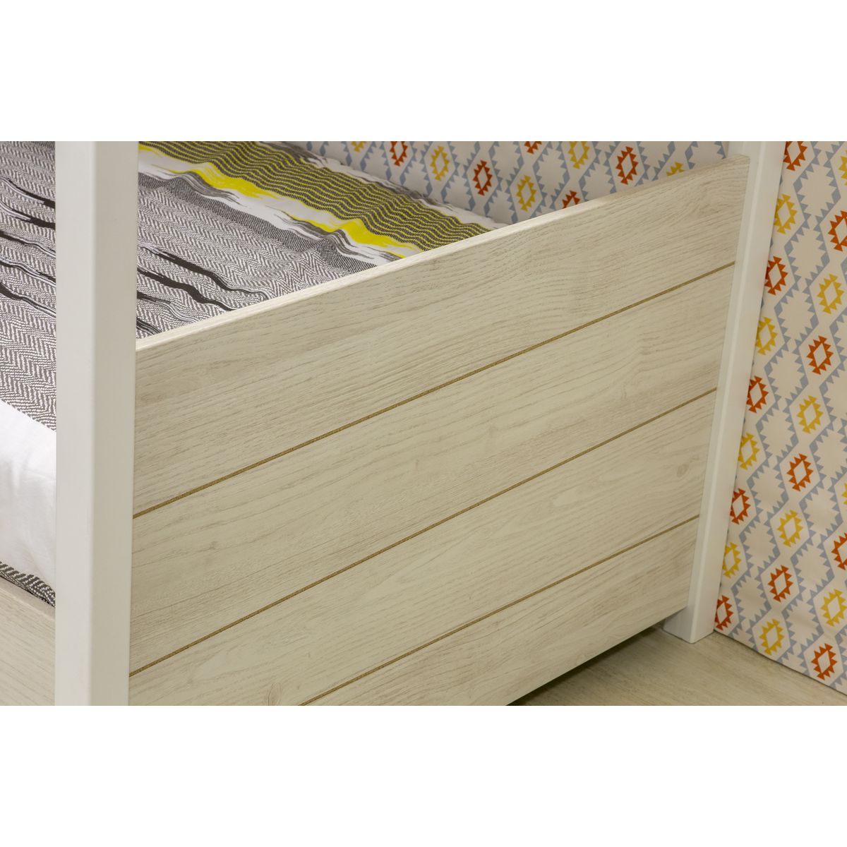 Lit cabane enfant 90x200 cm NOE