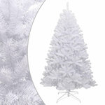 VIDAXL Sapin de Noël artificiel a charnieres avec neige floquee 120 cm