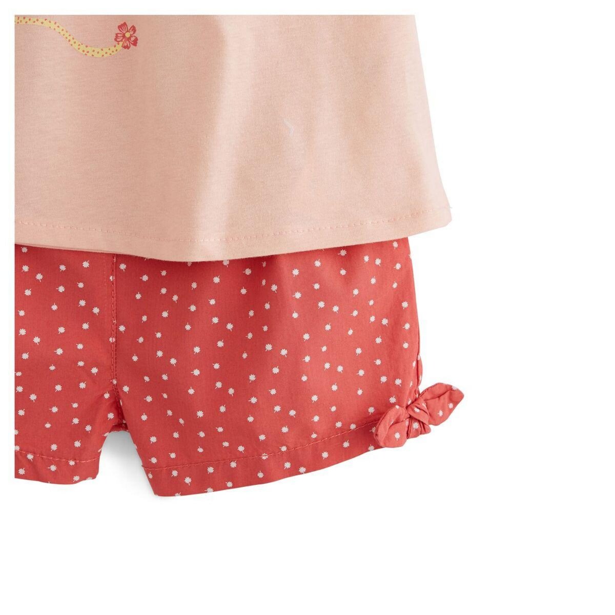 IN EXTENSO Ensemble débardeur + short bébé fille