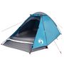 Voir la diapositive 4 : VIDAXL Tente de camping a dome 2 personnes bleu impermeable