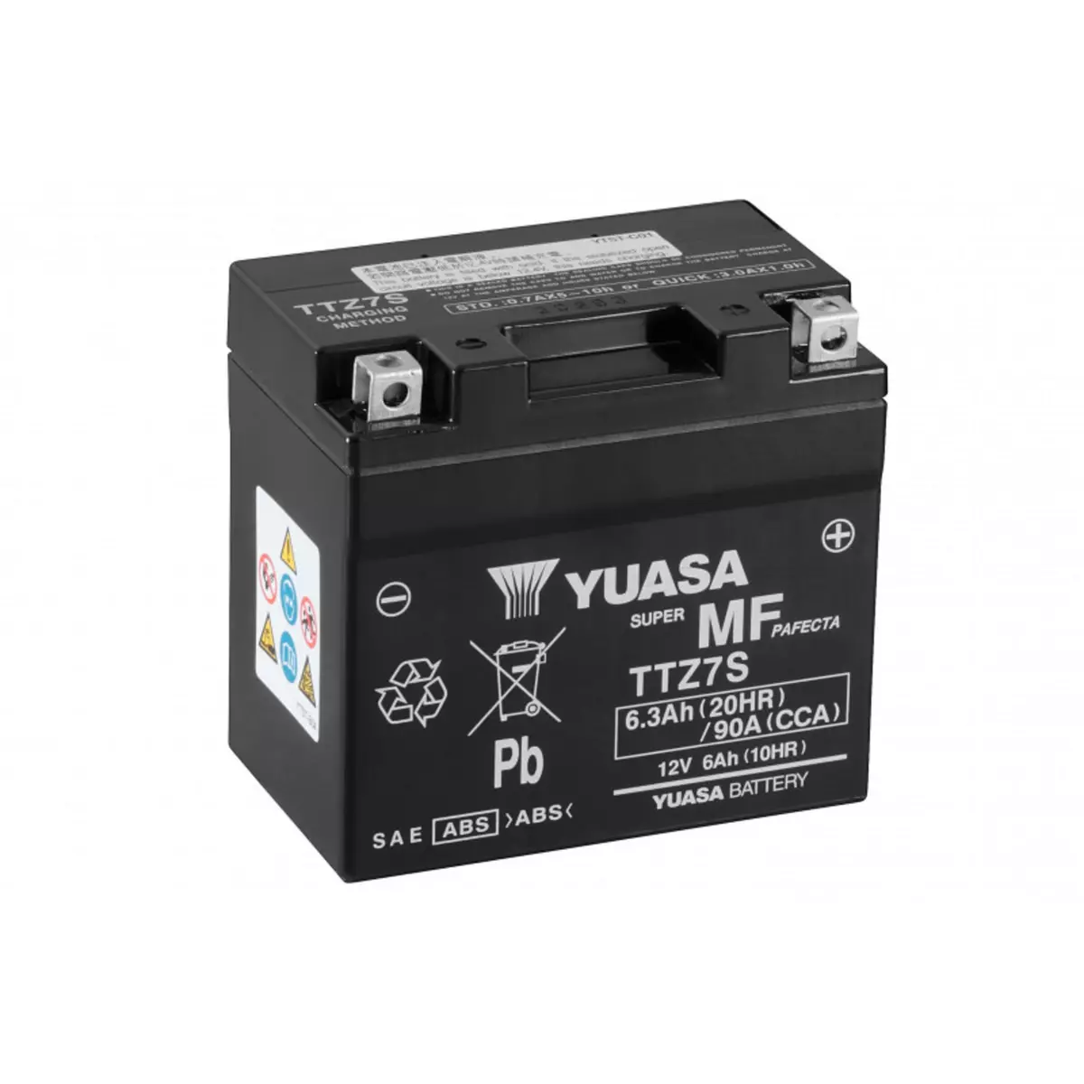 YUASA Batterie moto YUASA TTZ7S 12V 6.3AH 90A