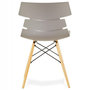 Voir la diapositive 4 : Paris Prix Chaise Design  Visby  82cm Gris