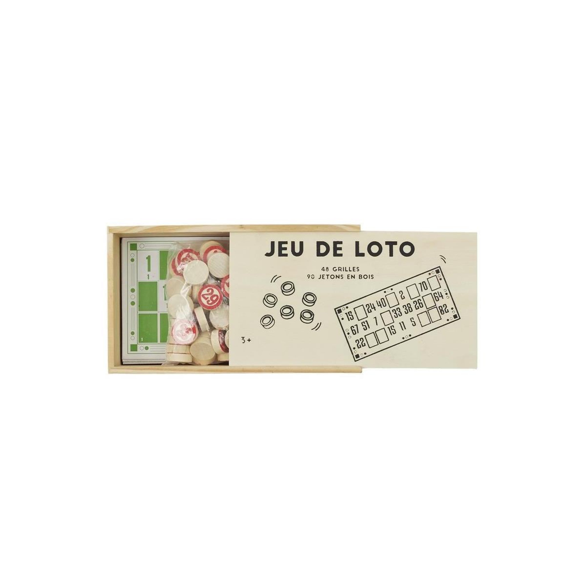 Voir la diapositive 2 : MISTER GADGET Jeu de loto  carton plein  16cm multicolore
