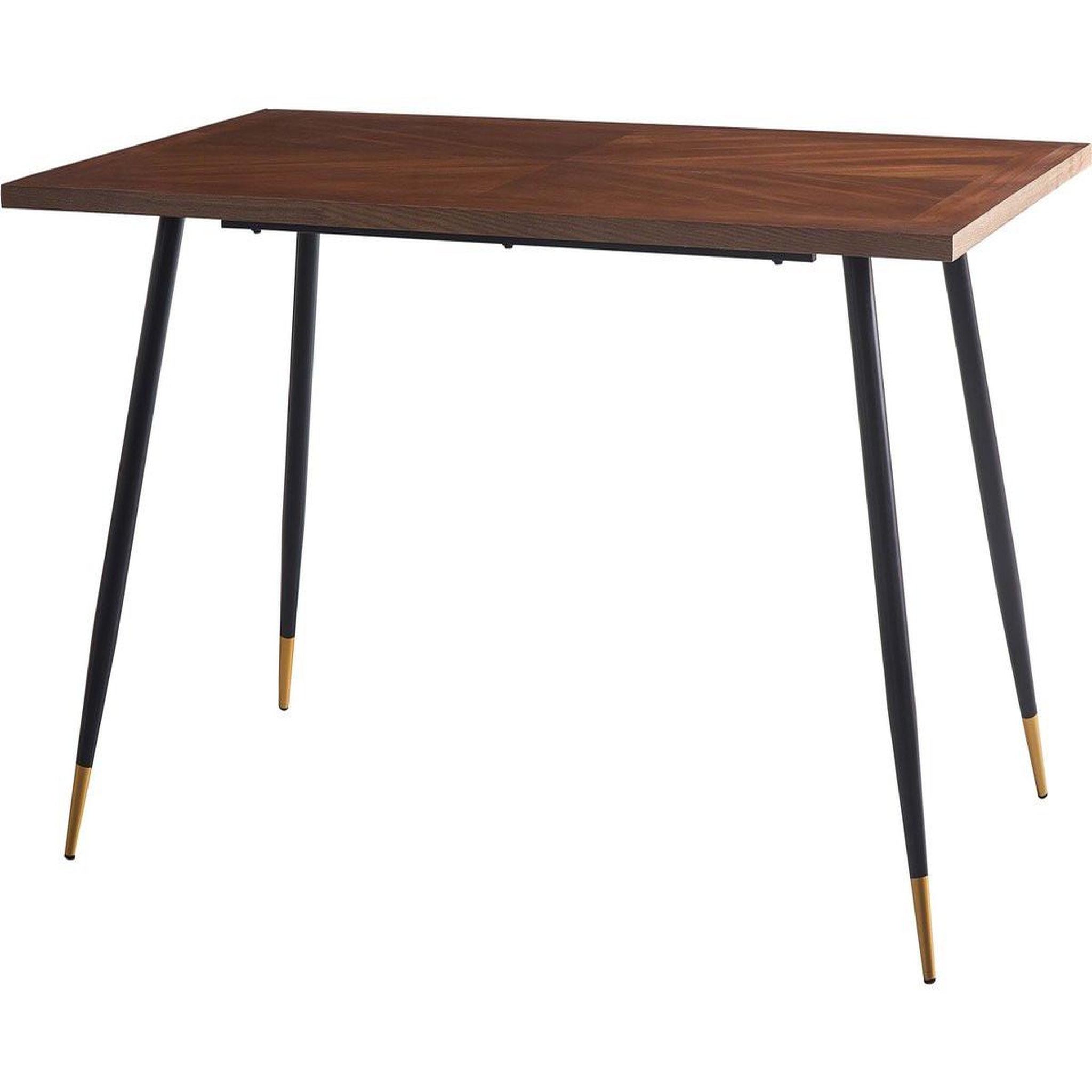 Habitat et Jardin Table repas  kavita  - 140 x 80 x 76 cm - marron