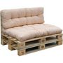 Voir la diapositive 2 : RED DECO Set 2 coussins d'extérieur taupe - riouta