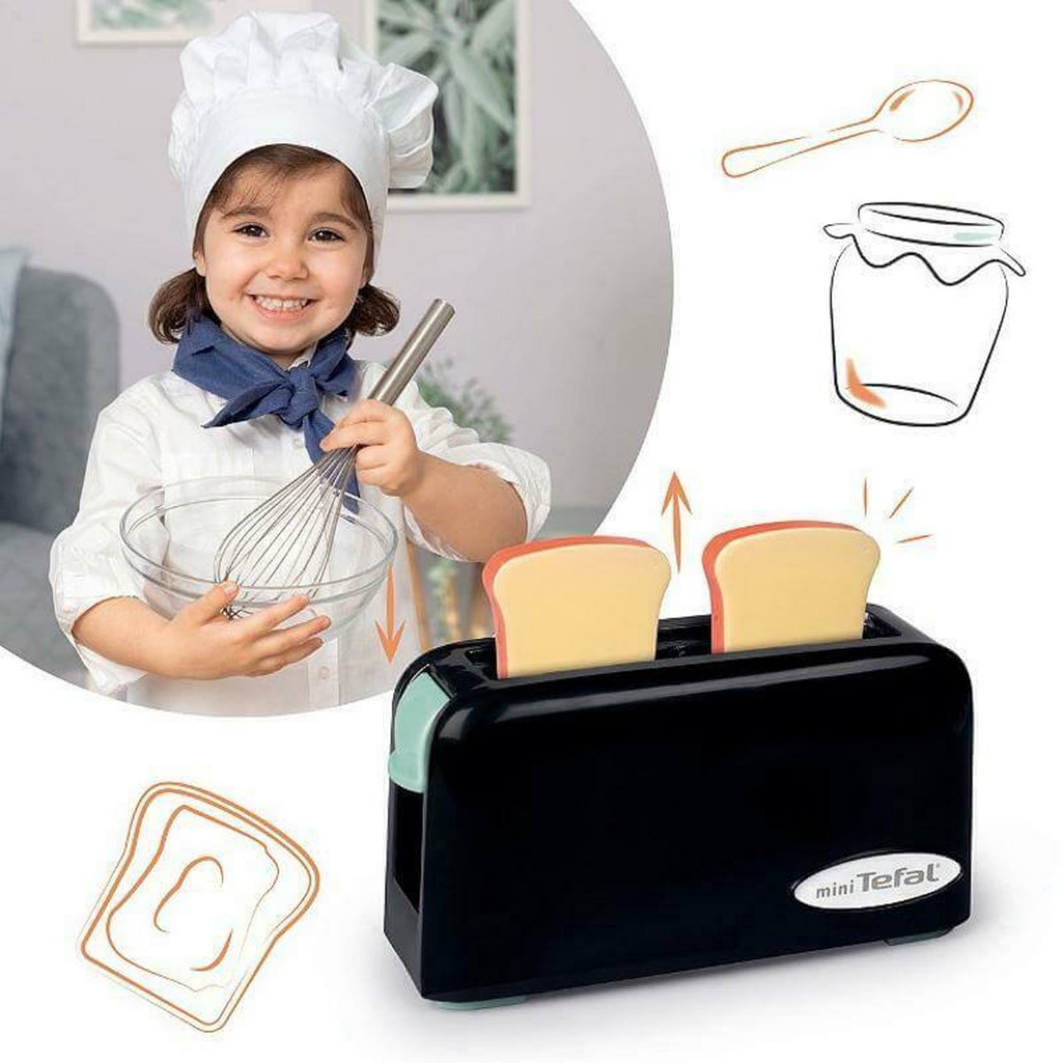 SMOBY Tefal grille pain express