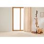 Voir la diapositive 2 : ATMOSPHERA Rideau imprimé cœur en coton recyclé - 140 x 260 cm - Beige