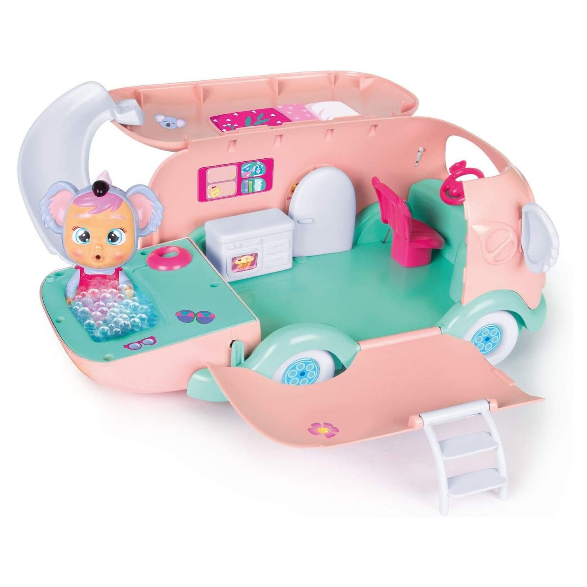 Voir la diapositive 4 : IMC TOYS Camping car de Koali Cry babies