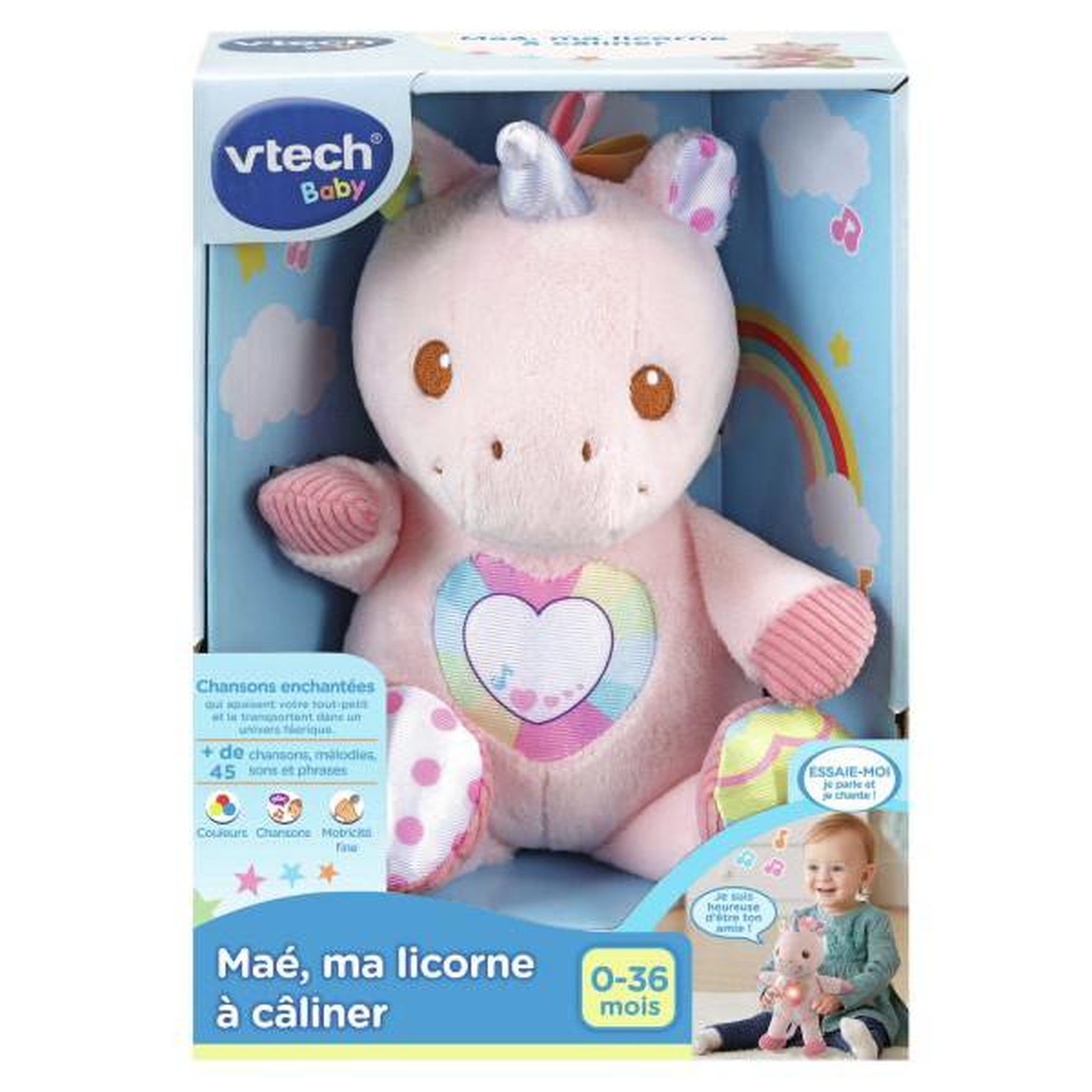 Voir la diapositive 4 : VTECH BABY VTECH BABY - Maé, Ma Licorne a Câliner