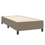 Voir la diapositive 4 : VIDAXL Cadre de lit sans matelas taupe 100x200 cm tissu