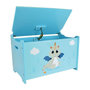 Voir la diapositive 3 : Fun House LEON LE DRAGON Coffre a jouets en bois +- 40 x 58 x 36 cm pour enfant