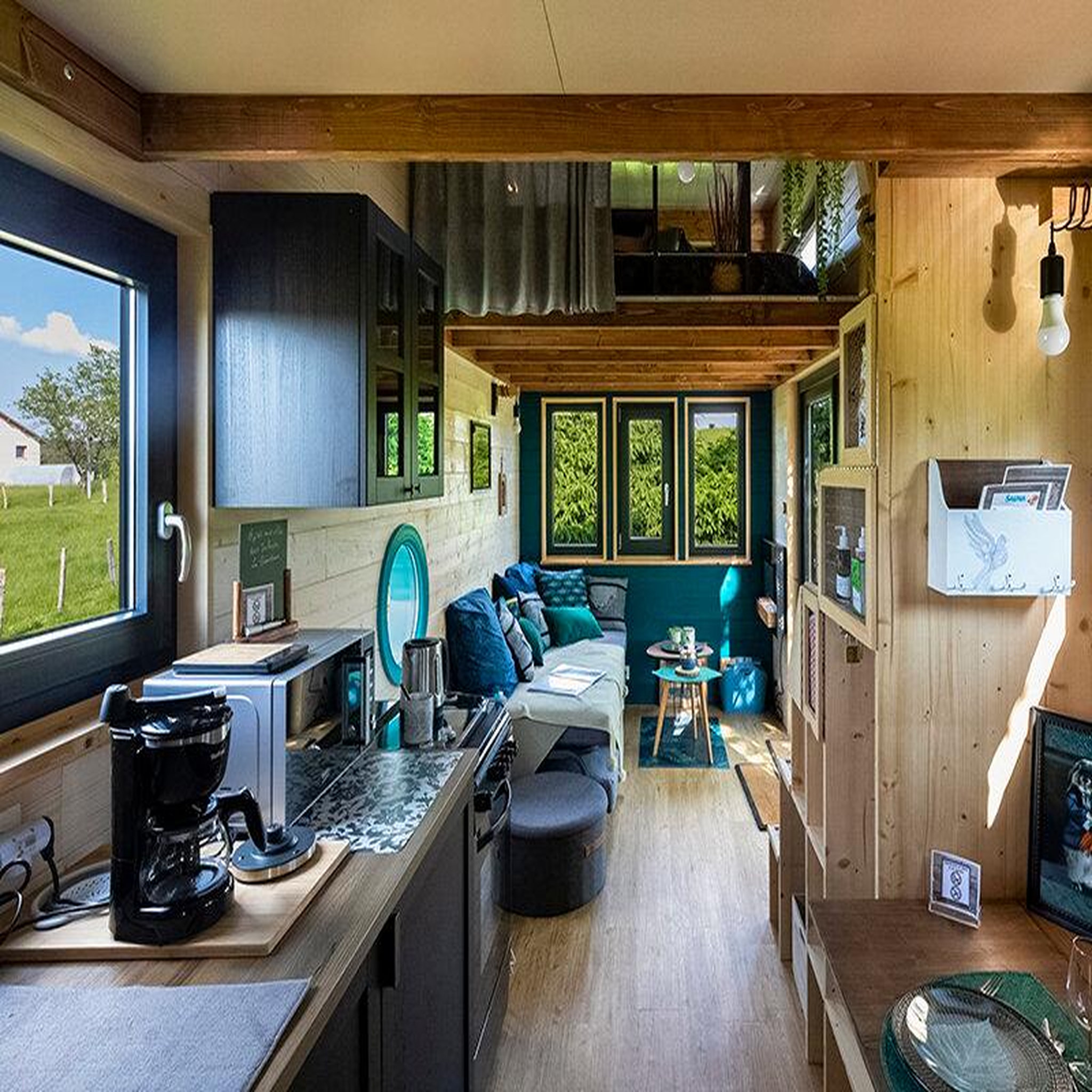 Voir la diapositive 2 : Smartbox 3 jours en tiny house près d'épinal - coffret cadeau séjour