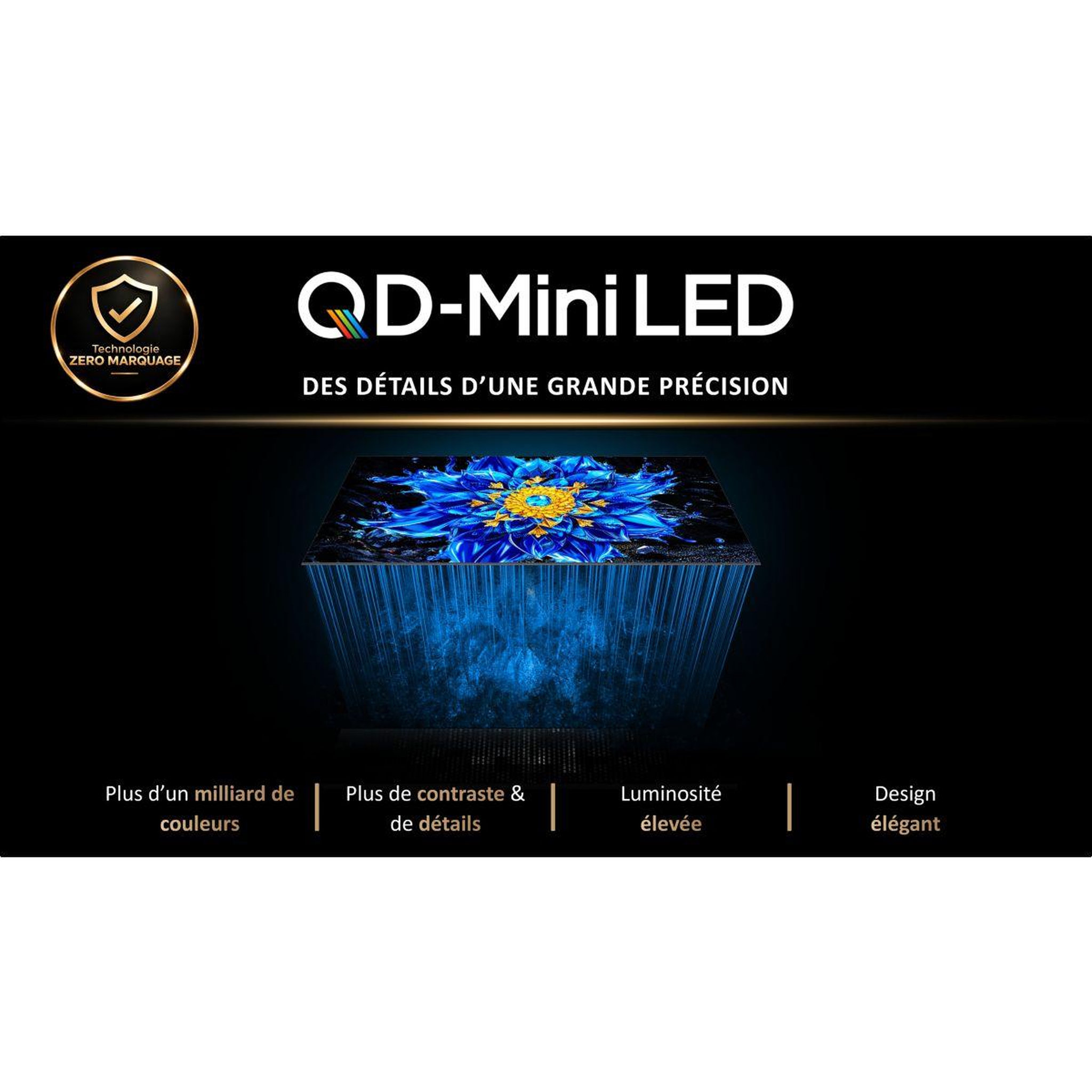 Voir la diapositive 5 : TCL Tv mini led 65p89l (2026) 65  (165 cm)