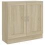 Voir la diapositive 2 : VIDAXL Bibliotheque Chene sonoma 82,5x30,5x80 cm Bois d'ingenierie