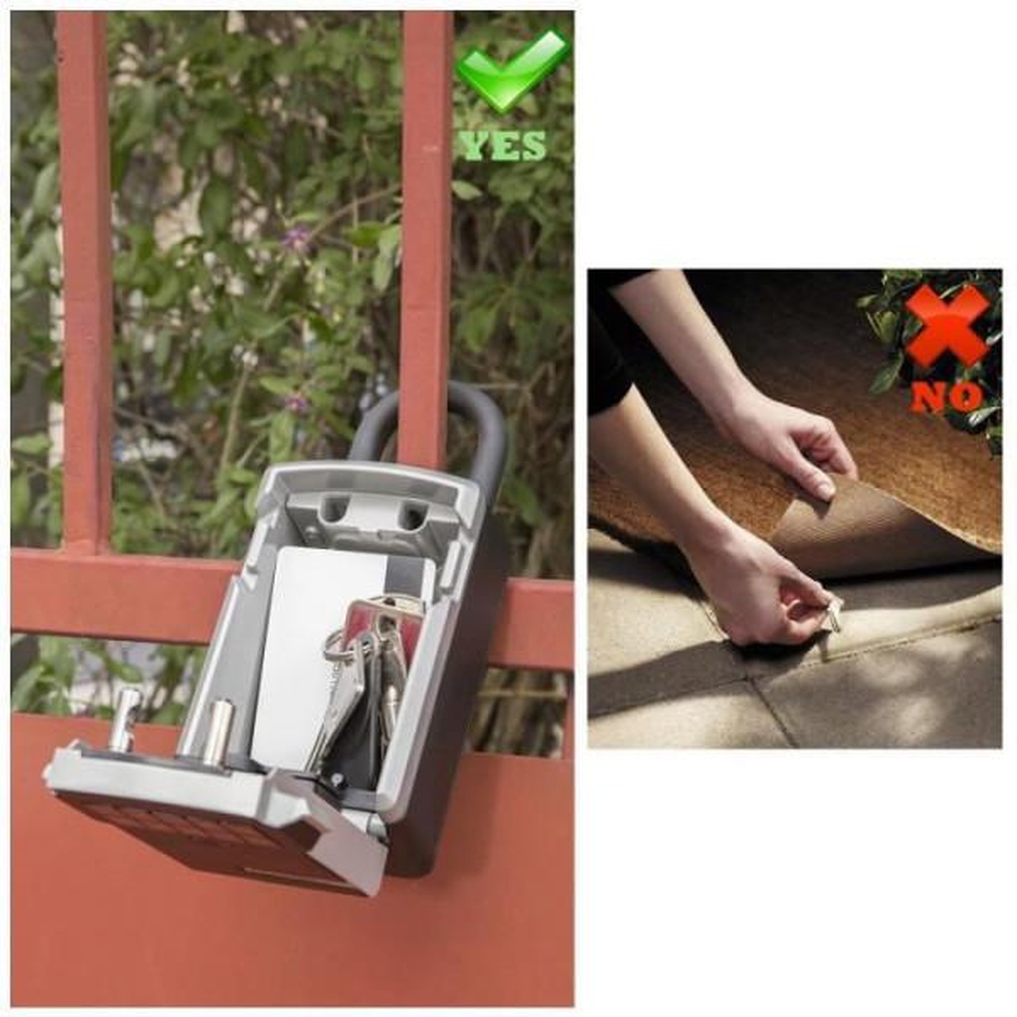 Voir la diapositive 6 : Master lock Master lock boîte a clé connectée - bluetooth ou combinaison - a anse