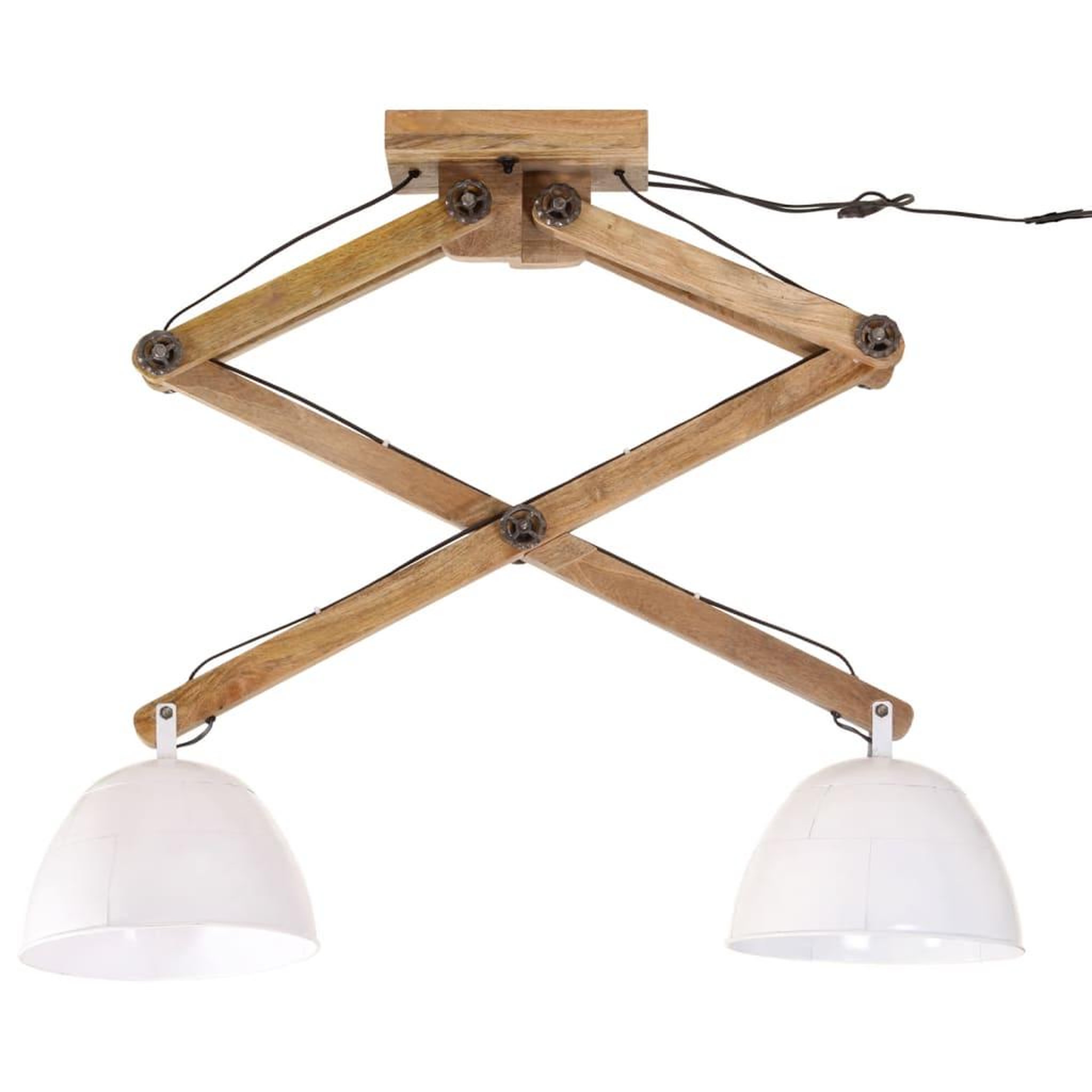 Voir la diapositive 3 : VIDAXL Plafonnier 25 W blanc 29x18x85 cm E27