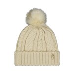 AULP Bonnet femme Pompon Gold. Coloris disponibles : Beige