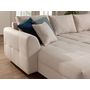 Voir la diapositive 5 : LISA DESIGN Rune - canapé panoramique - avec pouf d'appoint - 7 places - style scandinave - droit