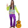 WIDMANN Déguisement Hippie Woodstock - Homme - M