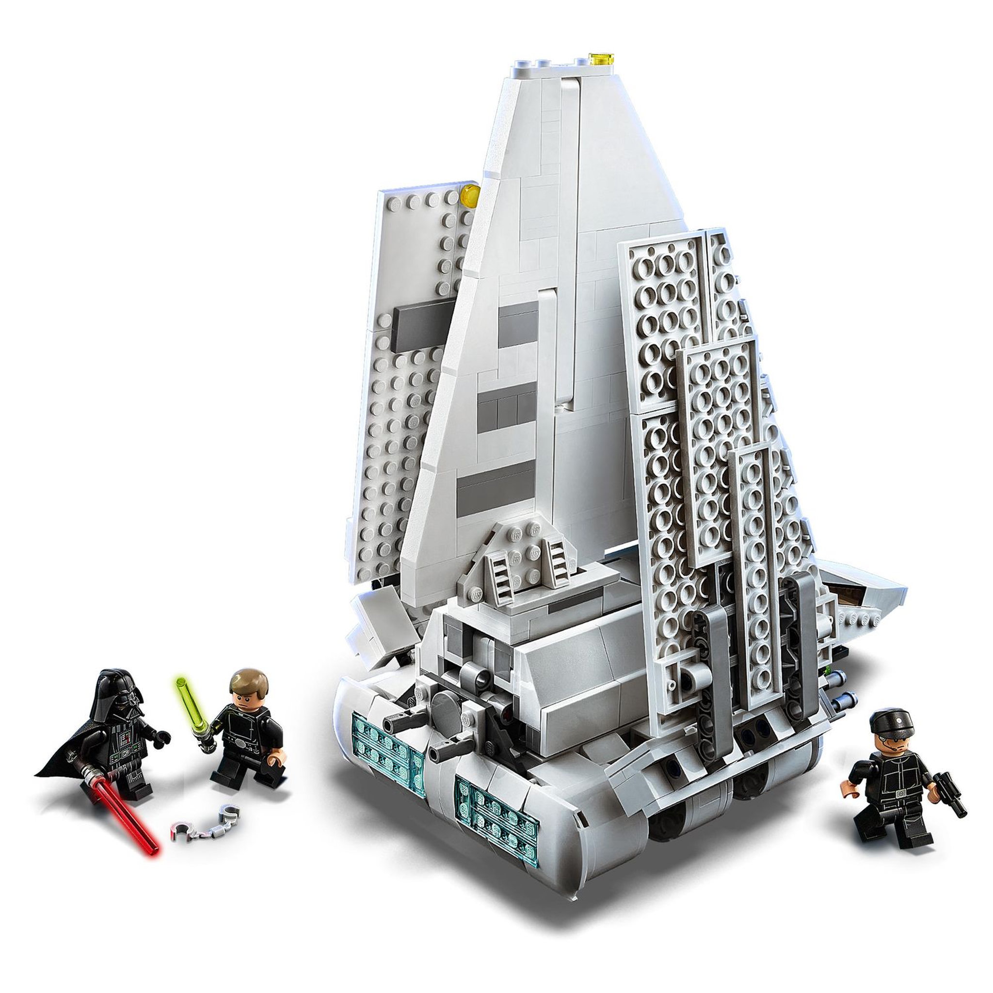 Voir la diapositive 3 : LEGO Star Wars 75302 La Navette Impériale, Jouet, Minifigurines Luke Skywalker, Dark Vador
