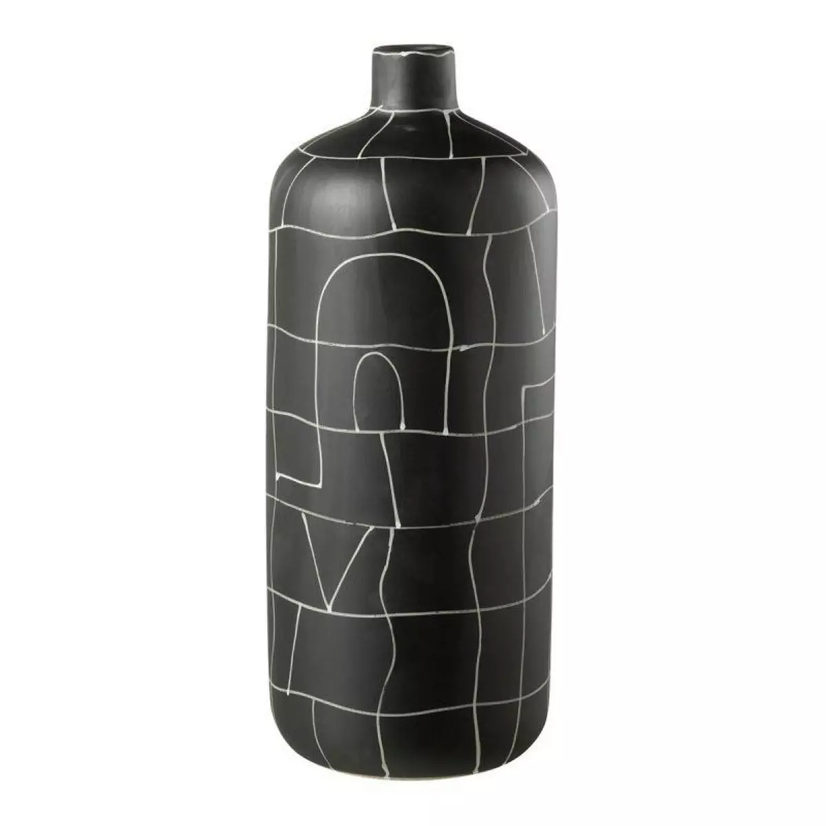 Paris Prix Vase Bouteille en Céramique  Japan  50cm Noir