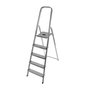 Voir la diapositive 1 : HAILO Escabeau domestique pliable 5 marches Selekta MixAlu