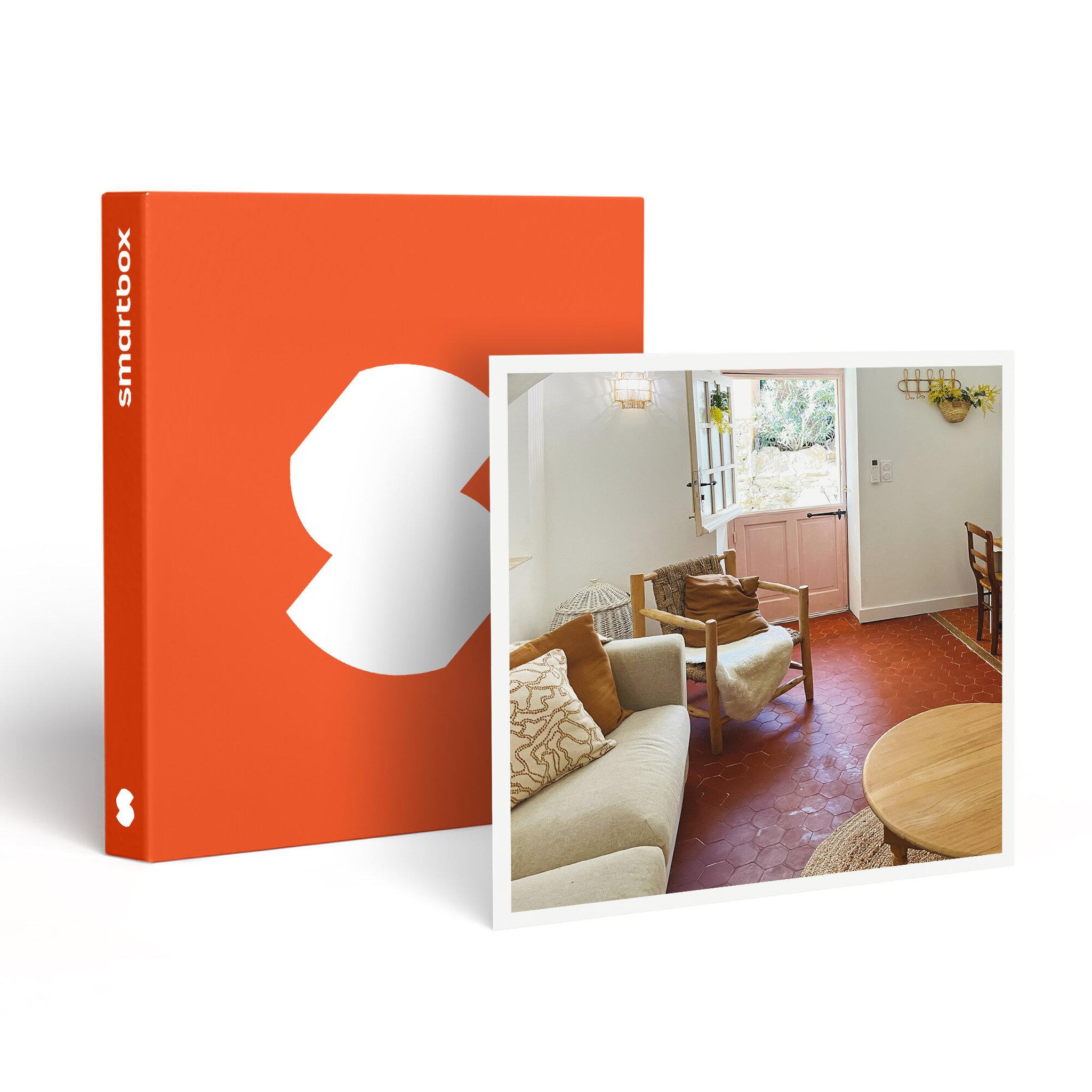 Smartbox 3 jours en maison de vacances à bormes-les-mimosas - coffret cadeau séjour