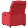 Voir la diapositive 4 : VIDAXL Fauteuil de massage inclinable electrique rouge similicuir