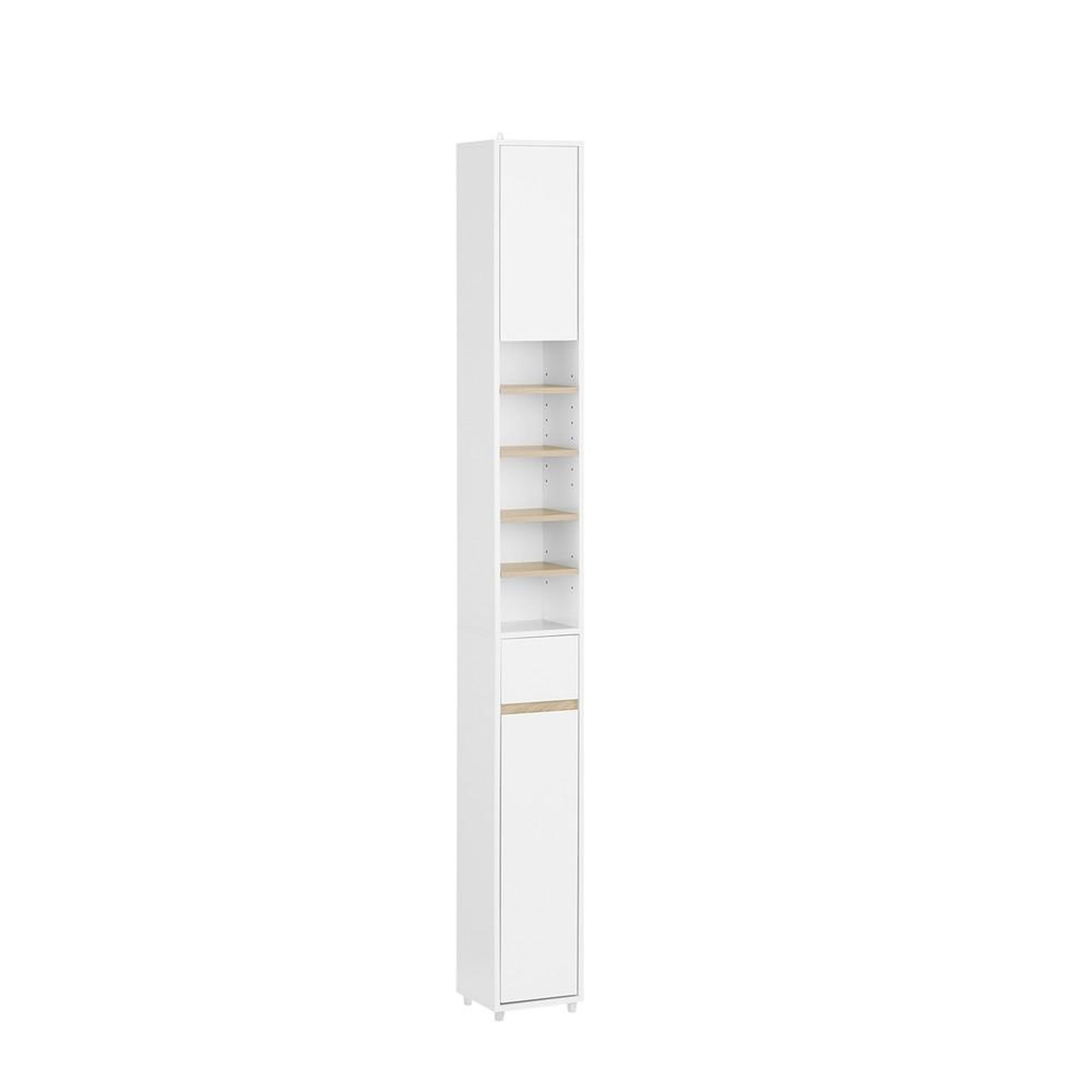 Voir la diapositive 1 : SOBUY SoBuy - Colonne De Salle De Bain à un tiroir - Moderne - BZR34