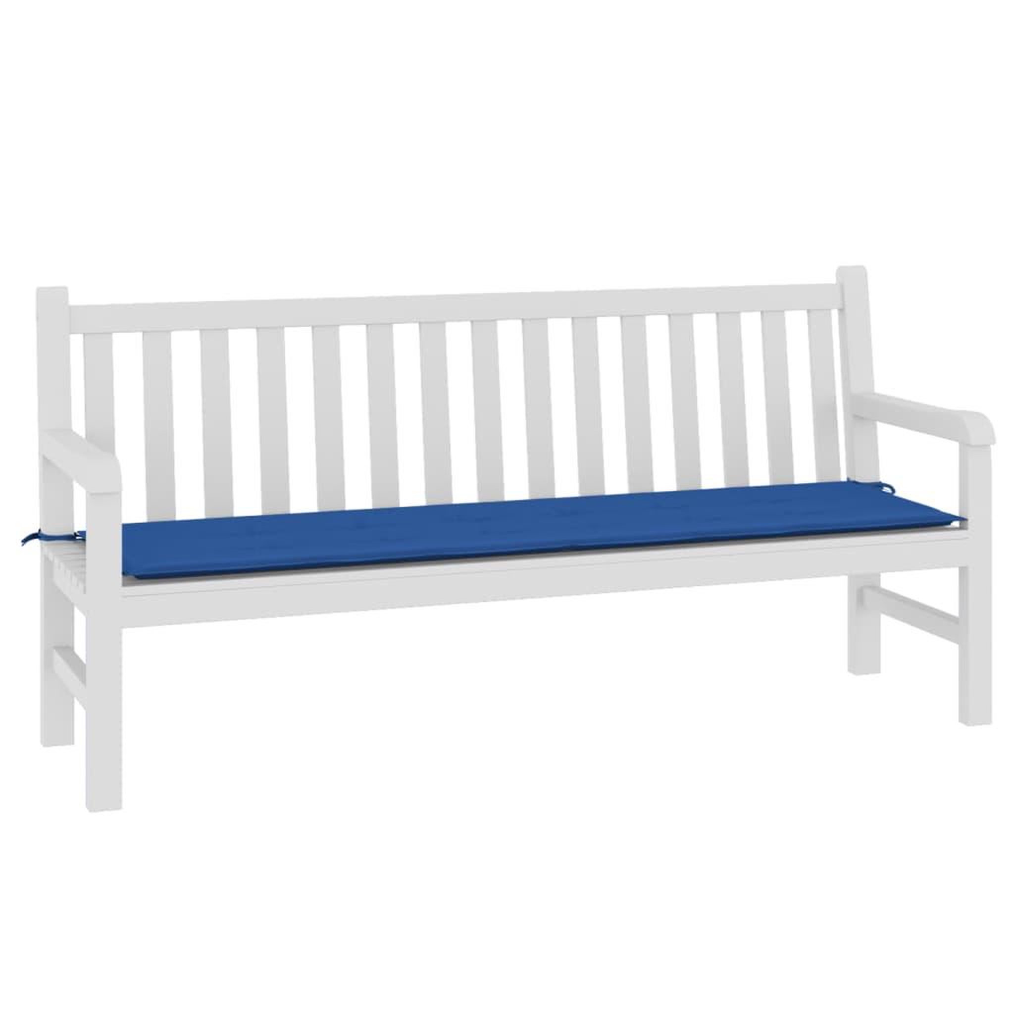 Voir la diapositive 3 : VIDAXL Coussin de banc de jardin bleu royal 180x50x3 cm tissu oxford