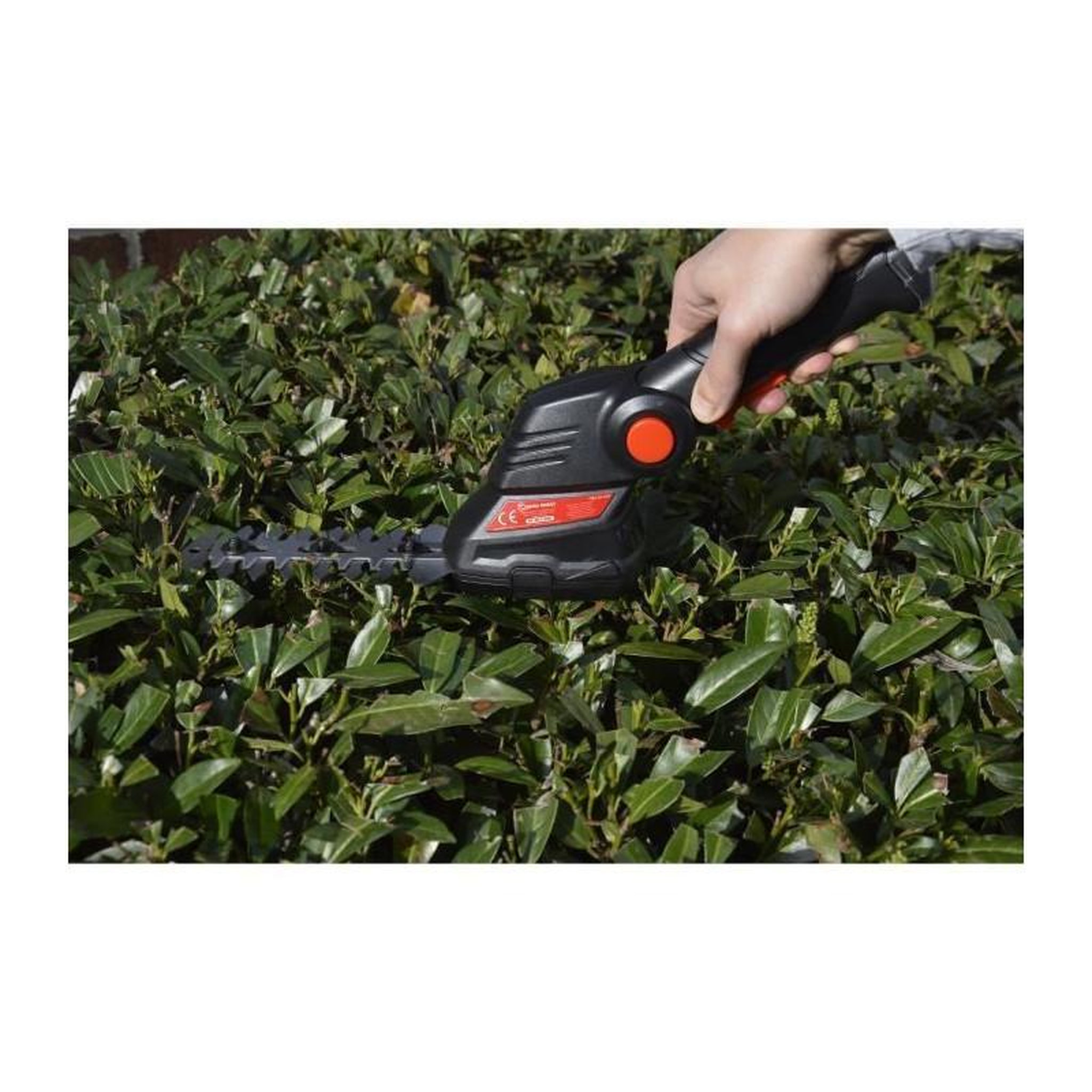 Voir la diapositive 4 : Elem GARDEN TECHNIC Cisaille de jardin 3,6V Lithium 2 en 1