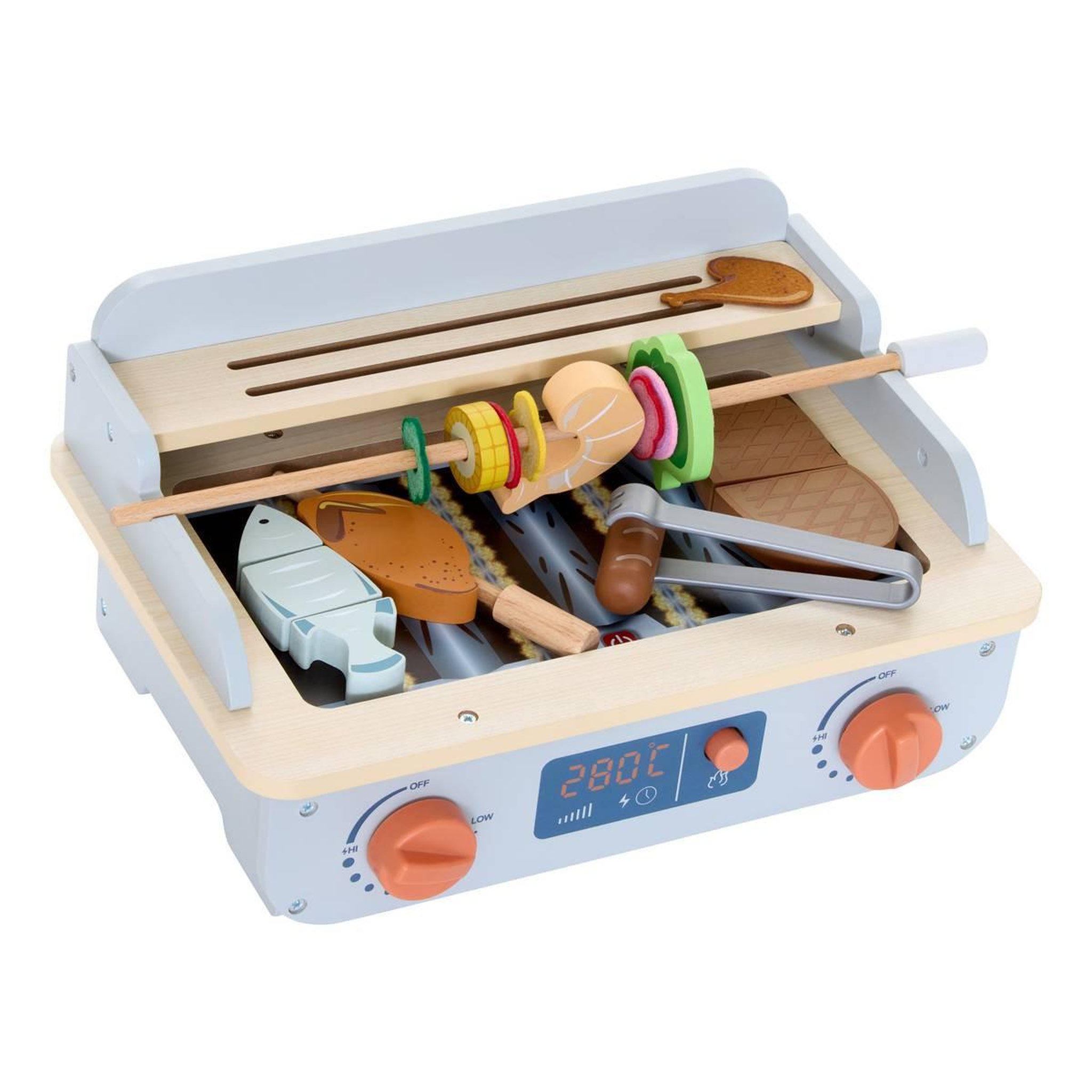 Atmosphera Kids Jouet Barbecue Enfant  Liam  34cm Multicolore