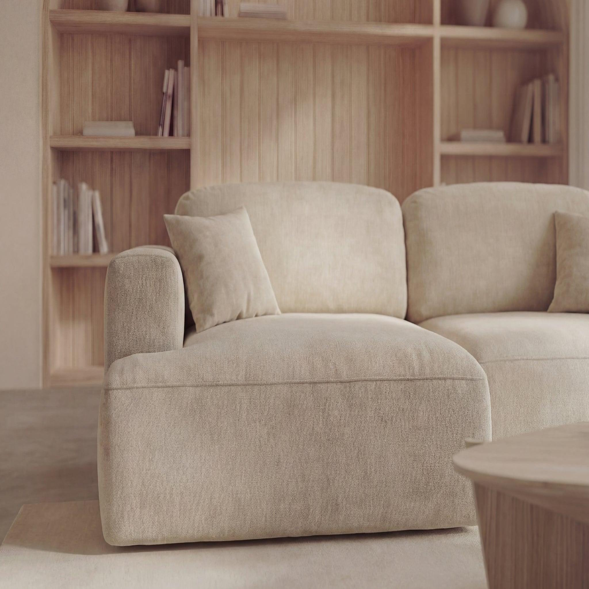 Voir la diapositive 4 : CASANOVA PARIS Chiara - canapé d'angle tissu velours