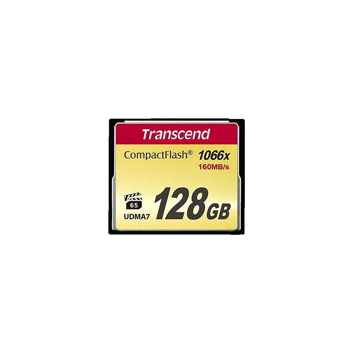 Transcend Carte mémoire Transcend 1000x 128 Go CompactFlash