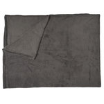 Paris Prix Plaid Microfibre  Roméo  150x200cm Gris Foncé